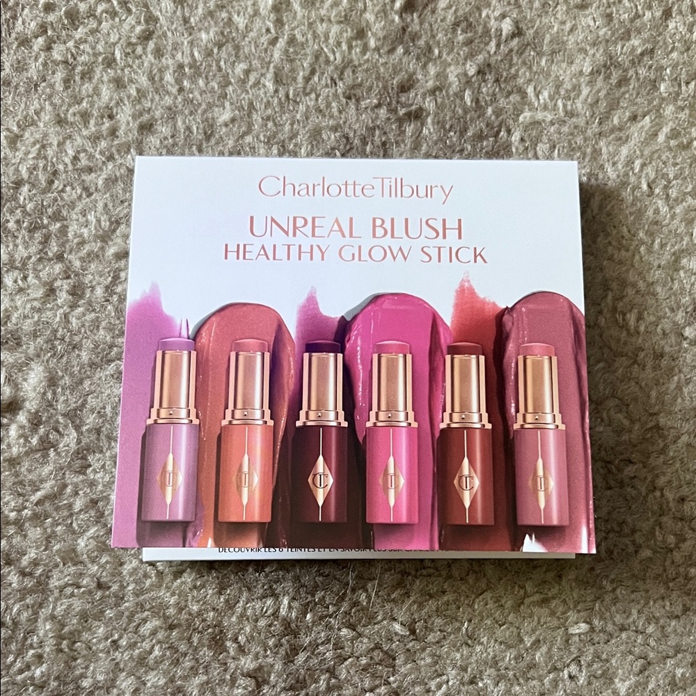🆓🌟FREE W/$25 BUNDLE🌟🆓 CHARLOTTE TILBURY Unreal Blush Healthy Glow Stick Sample